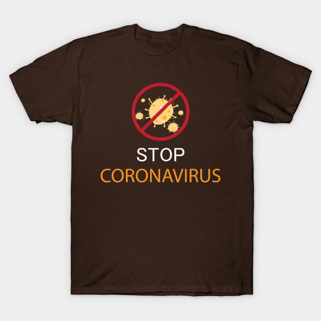 corona virus T-Shirt by hossamimam